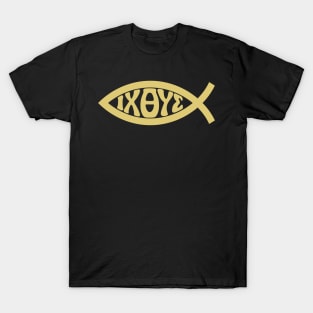 IXTUS - fish, an ancient sign of the early Christians T-Shirt